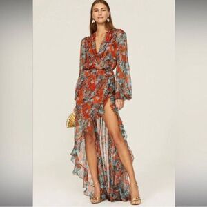 Caroline Costas Vivian Gown Small